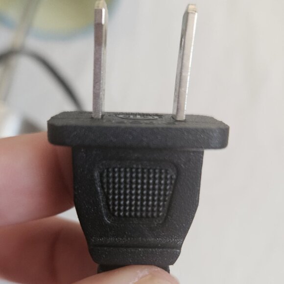 Mini Basic Table Lamp with Blue Fabric Shade - Picture 6 of 7